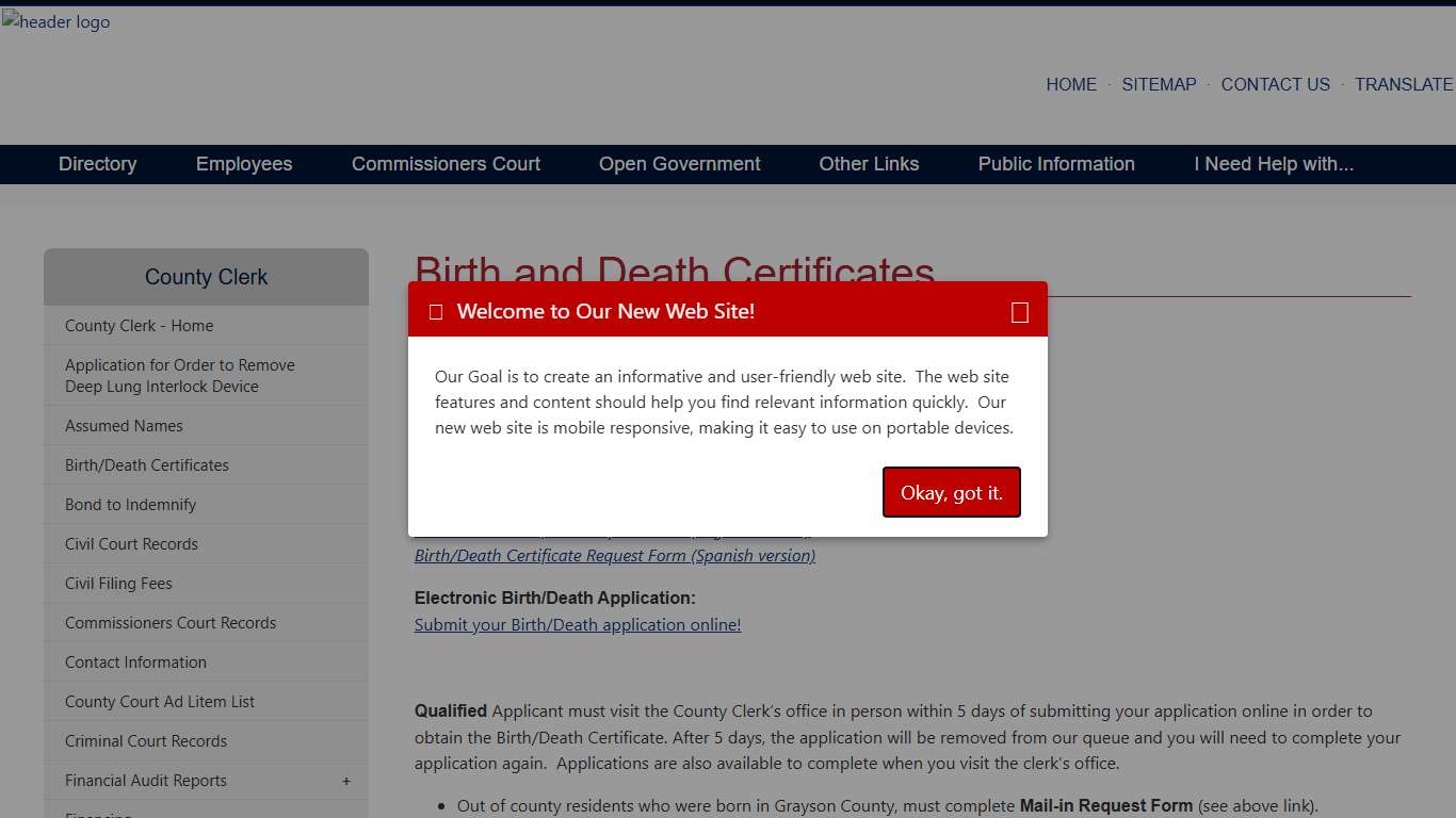 Grayson County Texas